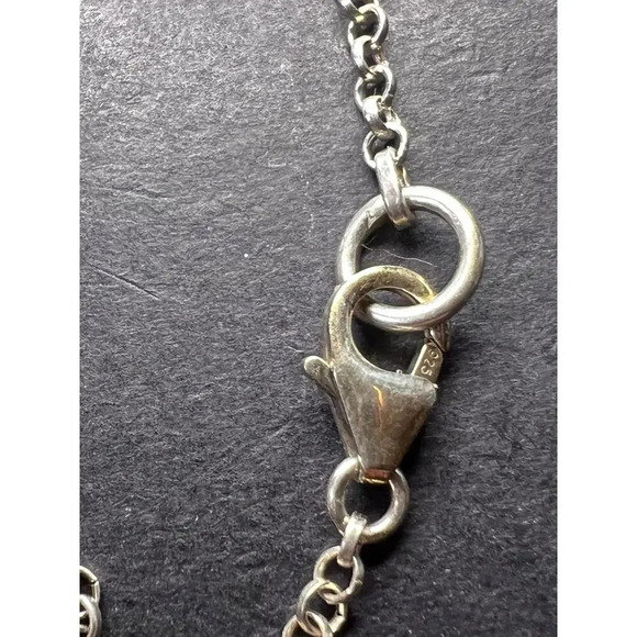 The Green Queen Quartz and sterling silver necklace - Picture 8 of 11